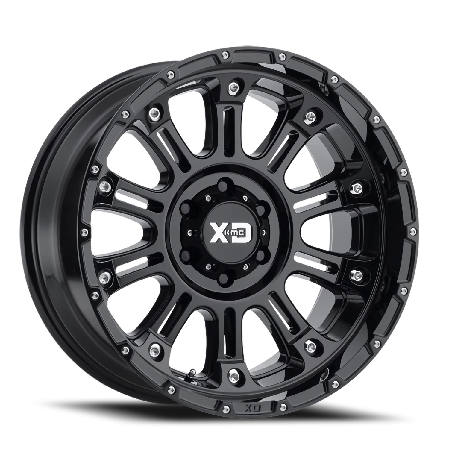XD Series Hoss II 20x9" 6x135mm 87.1mm CB -12mm Gloss Black