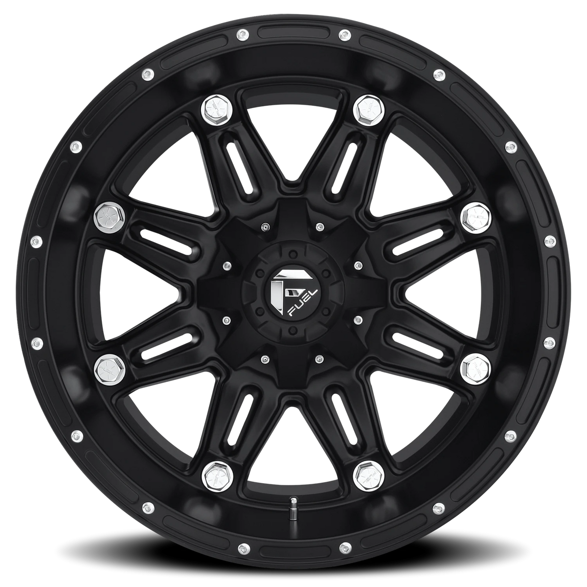 Fuel Hostage 17x9 +1 5x114.3mm 78.1mm Matte Black