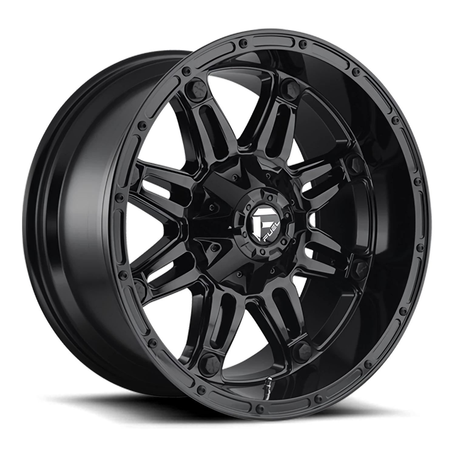 Fuel Hostage 20x9" 6x135mm 106.4mm CB +20mm Gloss Black