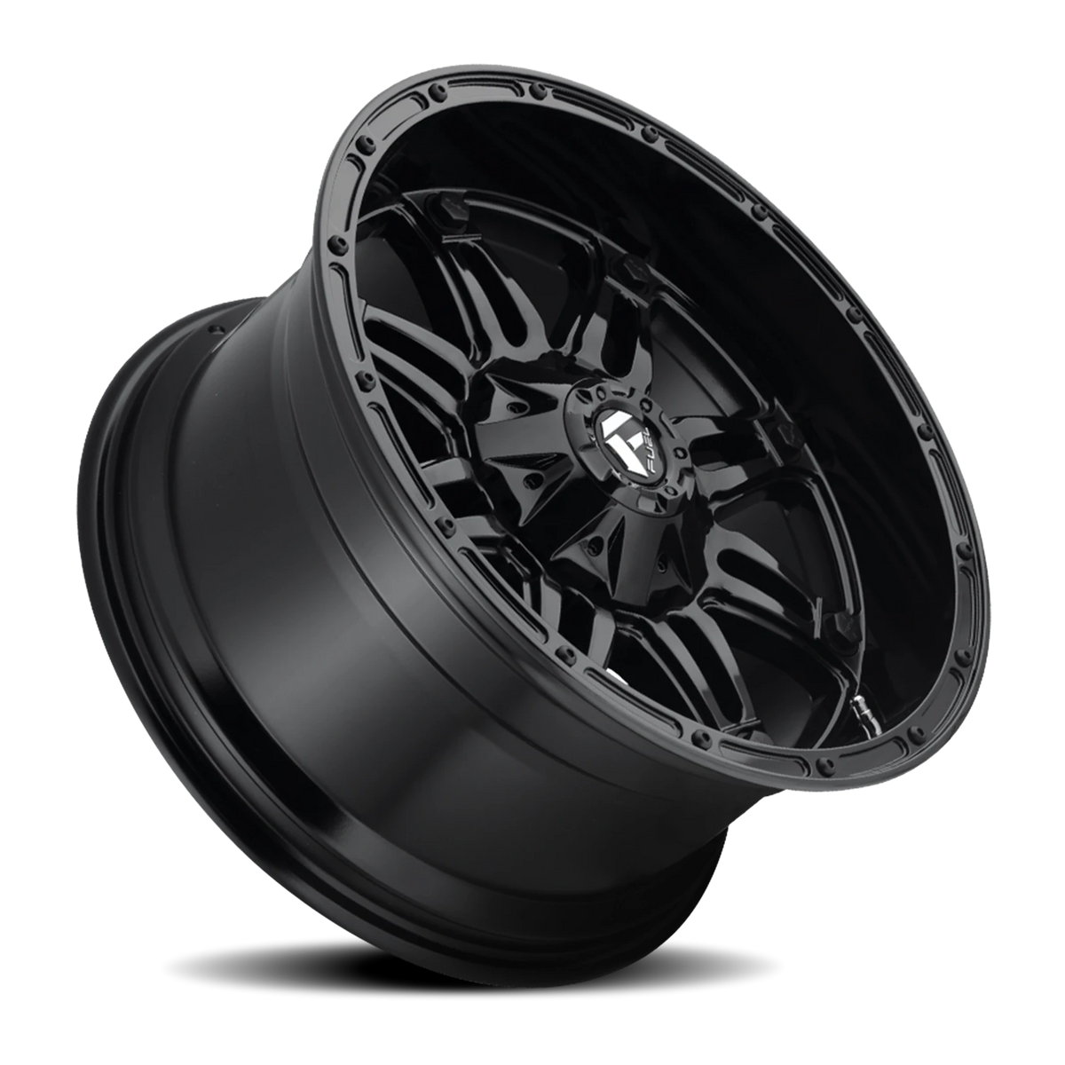 Fuel Hostage 18x9 -12 5x114.3mm 78.1mm Gloss Black
