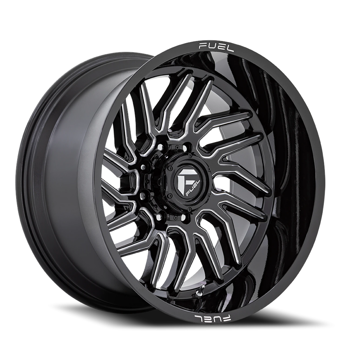 Fuel Hurricane 20x10 -18 5x150mm 110.1mm Gloss Black Milled