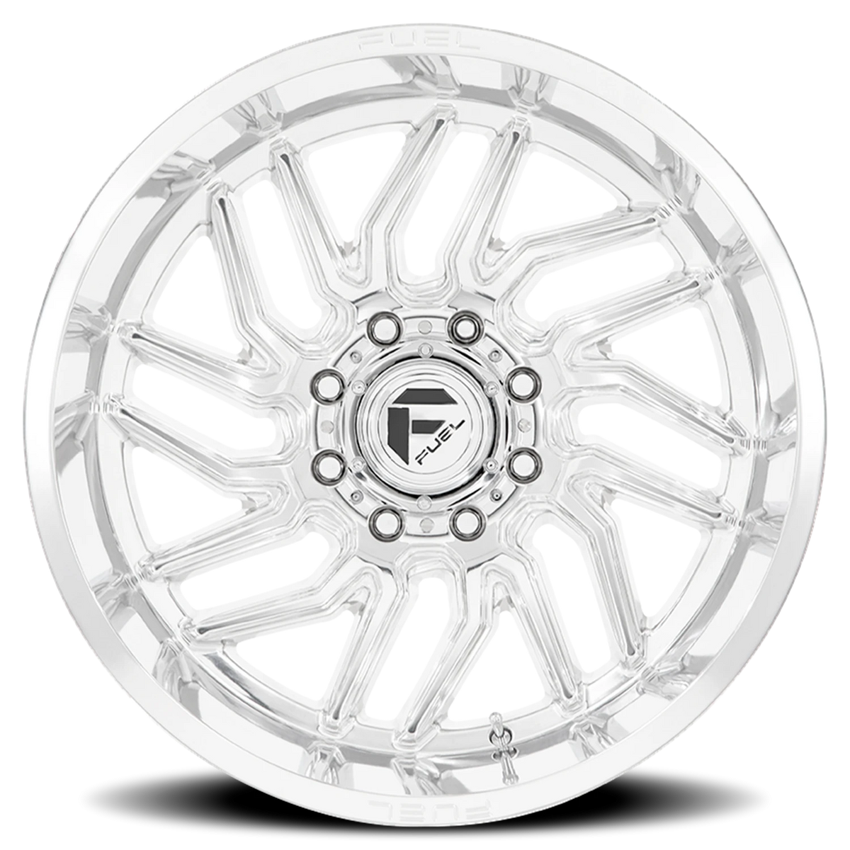 Fuel Hurricane 24x12 -44 5x139.7mm 78.1mm Polished Milled