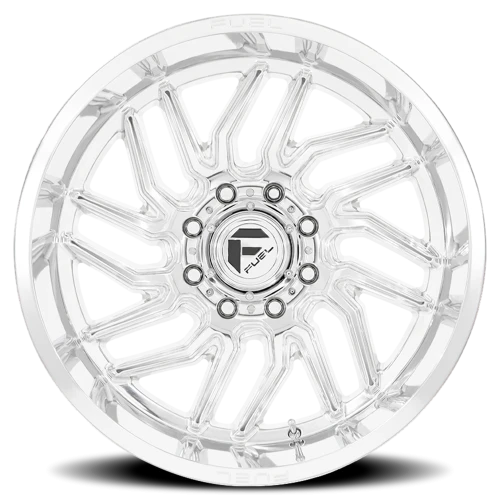 Fuel Hurricane 22x12 -44 8x180mm 124.2mm Polished Milled