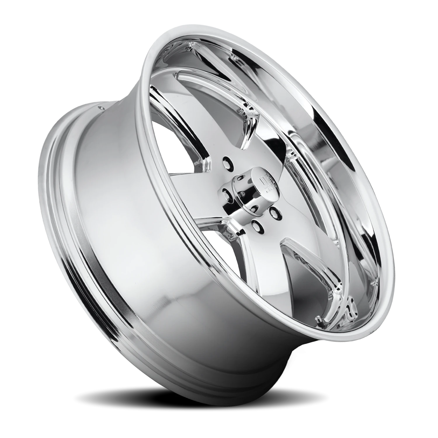 US Mags Hustler 20x9.5" 5x127mm 78.1mm CB +1mm Chrome