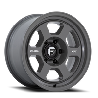 Fuel Hype 17x8.5" 6x139.7mm 106.1mm CB -10mm Battleship Gray
