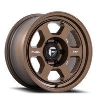 Fuel Hype 18x8.5" 6x139.7mm 106.1mm CB -10mm Matte Bronze