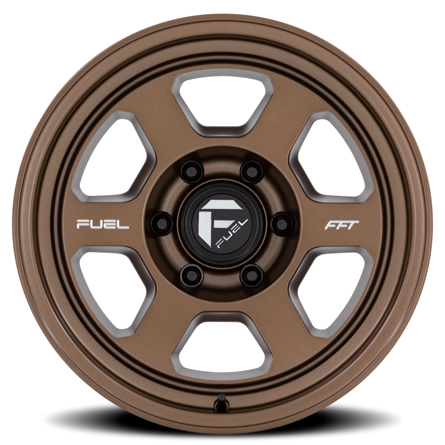 Fuel Hype 17x8.5" 6x139.7mm 106.1mm CB +10mm Matte Bronze