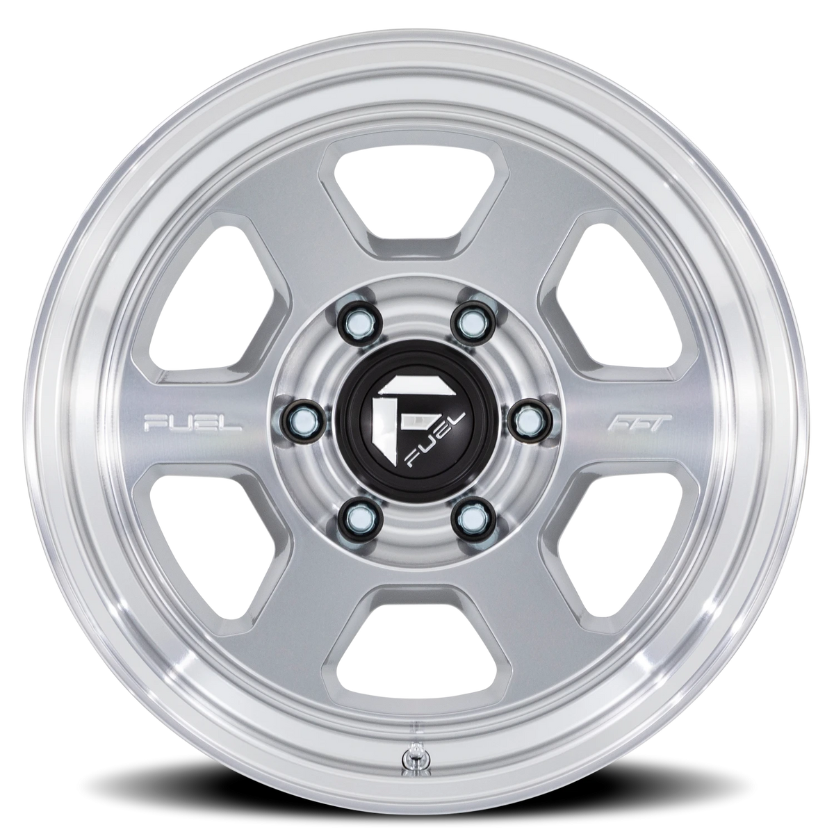 Fuel Hype 18x8.5 +10 5x150mm 110.1mm Machined Silver