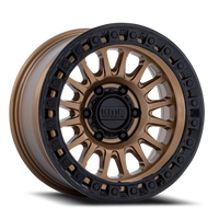 KMC IMS 20x9" 6x139.7mm 106.1mm CB +18mm Matte Bronze Gloss Black Lip