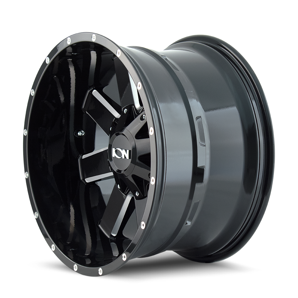 Ion 141 Satin Black 17x9 6x120/6x139.7 18mm 78.1mm