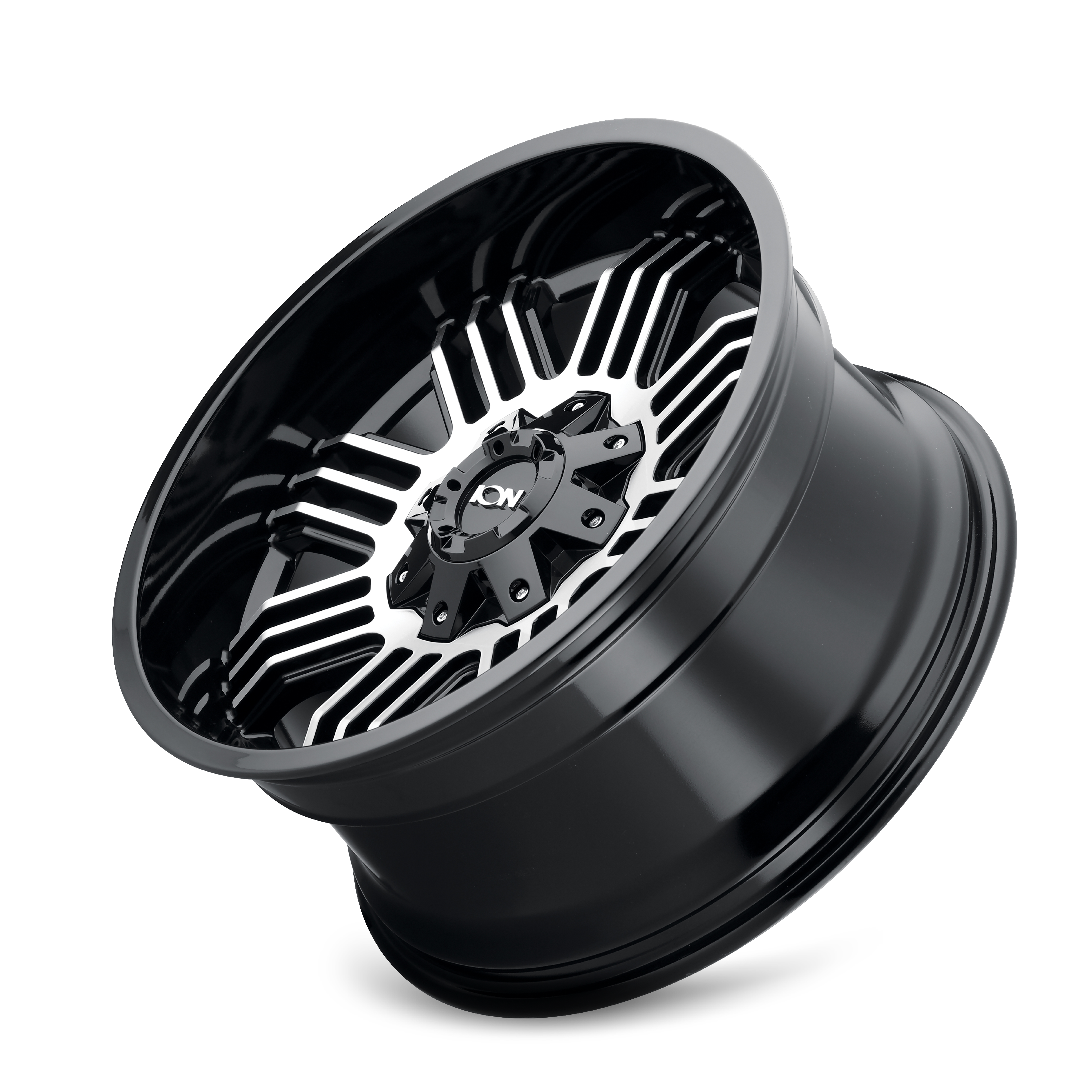 Ion 144 Satin Black Machined 20x9 6x135/6x139.7 18mm 106mm