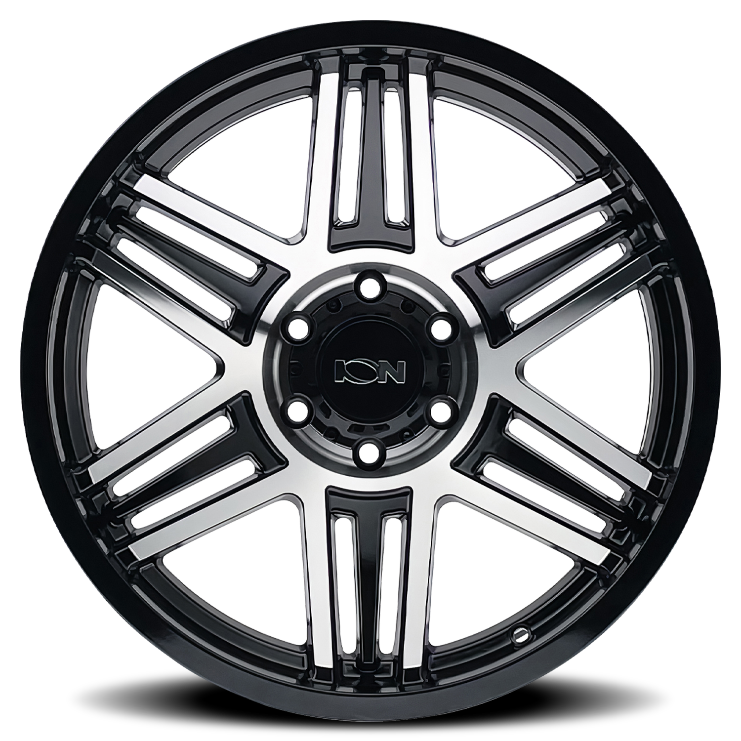 Ion 147 Gloss Black Machined 20x9 6x139.7 18mm 106mm
