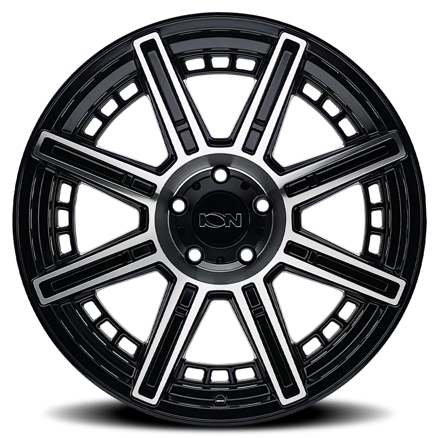 Ion 149 Gloss Black Machined 20x10 8x170 x24mm 125.2mm