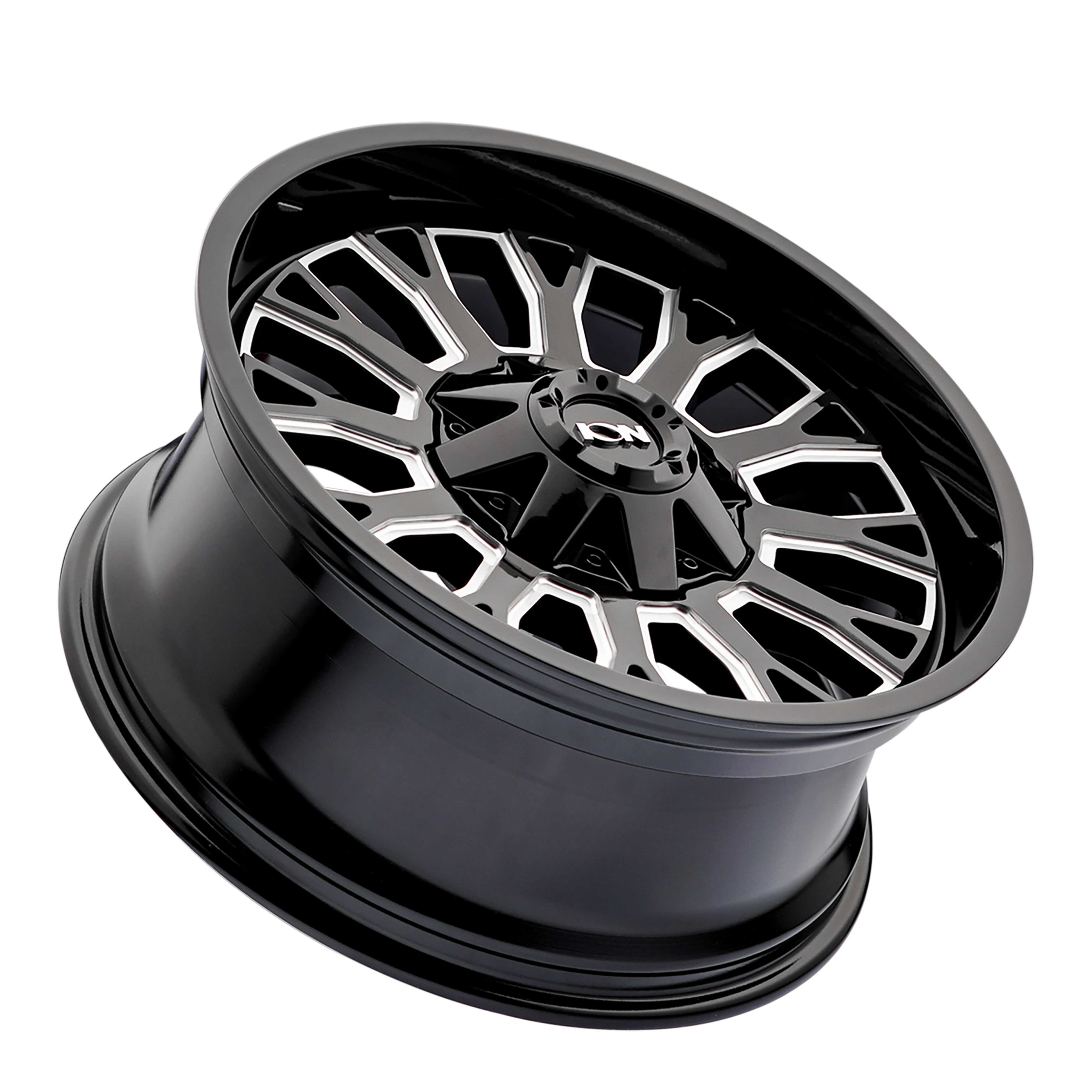 Ion 152 Gloss Black Milled 20x9 8x165.1 0mm 125.2mm