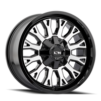Ion 152 Gloss Black Machined 20x9 5x127/5x139.7 0mm 87.1mm