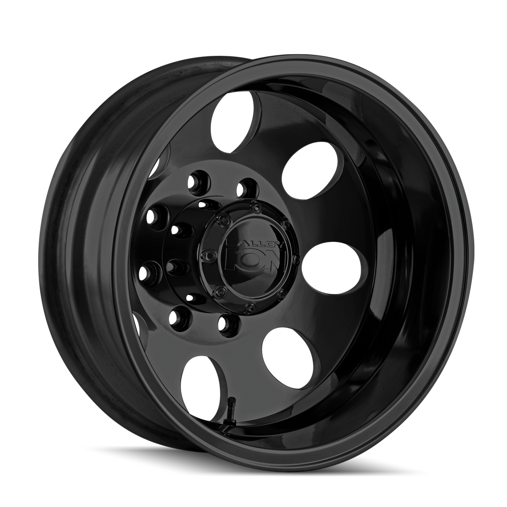 Ion 167 Matte Black 17x6.5 8x200 125.3mm 142mm