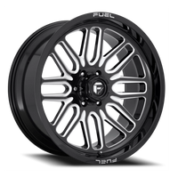 Fuel Ignite 20x10" 5x127mm 78.1mm CB -18mm Gloss Black Milled