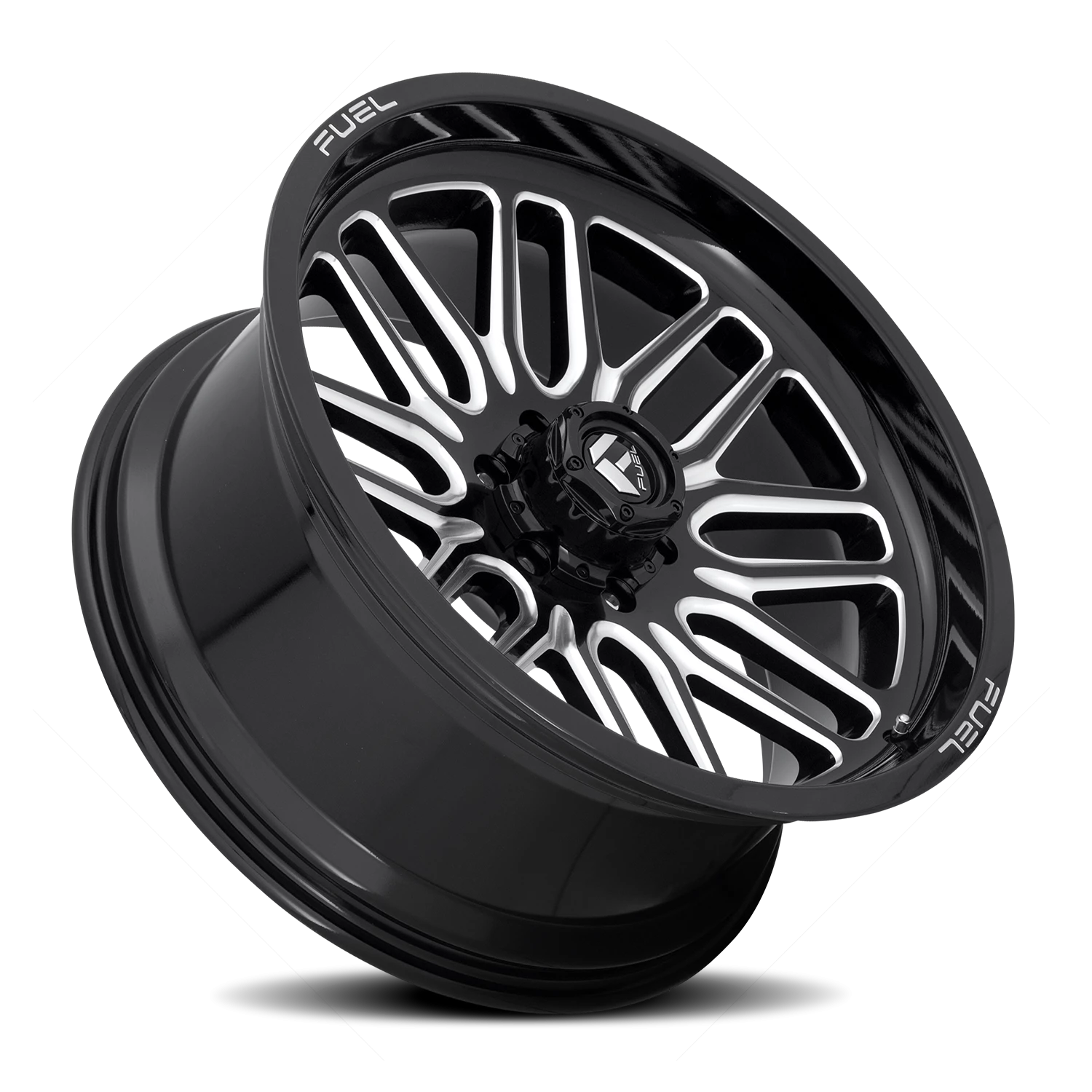 Fuel Ignite 20x10" 5x127mm 78.1mm CB -18mm Gloss Black Milled