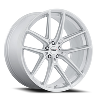 TSW Imola 19x10.5" 5x114.3mm 72.56mm CB +25mm Gloss Silver Machined Face
