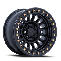 KMC Impact Beadlock 17x9" 5x127mm 71.5mm CB -12mm Matte Black