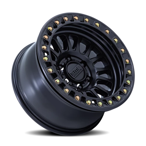 KMC Impact Beadlock 17x9" 6x135mm 87.1mm CB +1mm Matte Black
