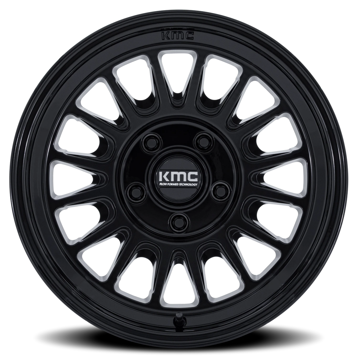 KMC Impact FFT 17x8.5 +0 5x127mm 71.5mm Gloss Black