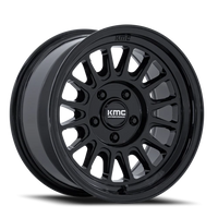 KMC Impact FFT 17x8.5 +25 6x135mm 87.1mm Gloss Black
