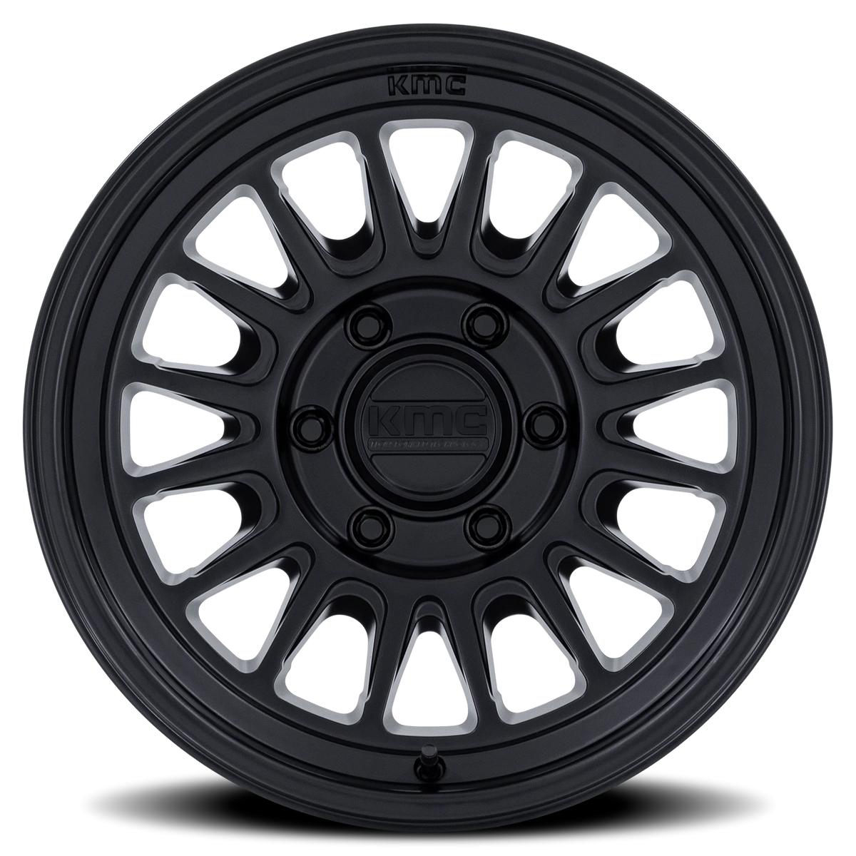 KMC Impact FFT 18x9 +0 5x127mm 71.5mm Matte Black