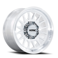 KMC Impact Forged Monoblock 18x9" 8x180mm 124.2mm CB +18mm Machined Raw Machined