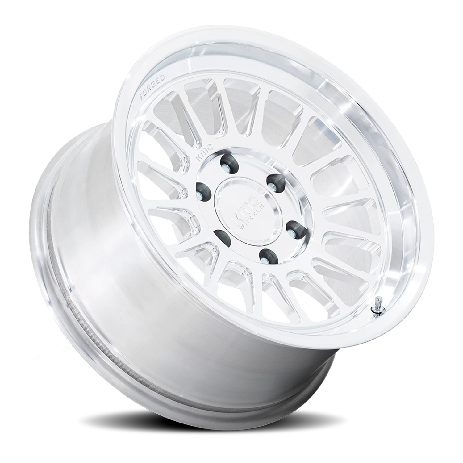 KMC Impact Forged 18x9" 6x135mm 87.1mm CB -12mm Machined Raw Machined