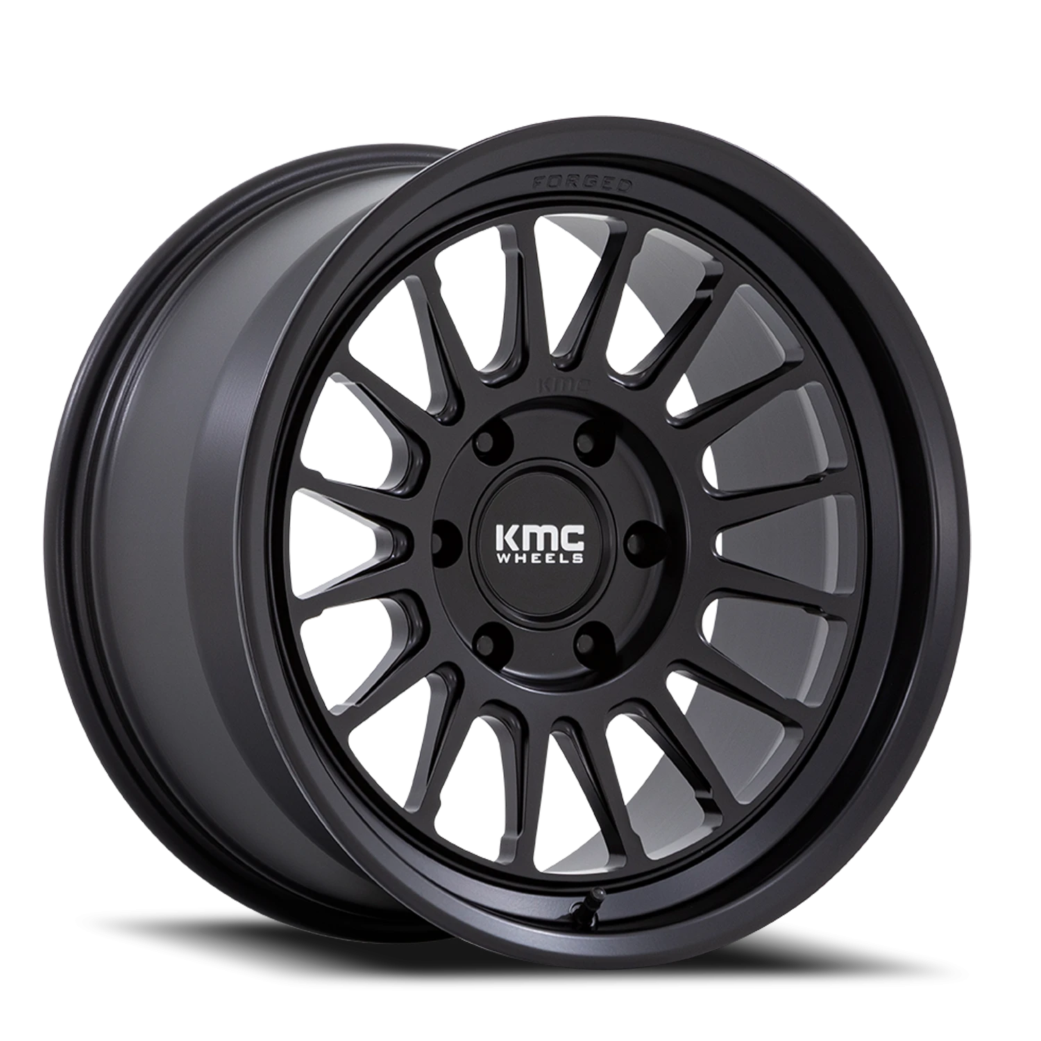 KMC Impact Forged 18x9" 6x135mm 87.1mm CB 0mm Satin Black