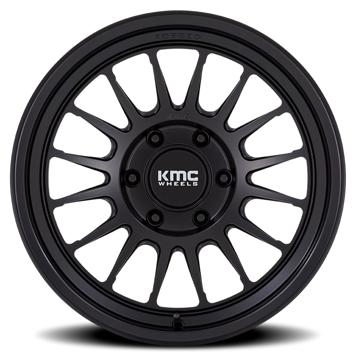 KMC Impact Forged 18x9" 6x135mm 87.1mm CB -12mm Satin Black