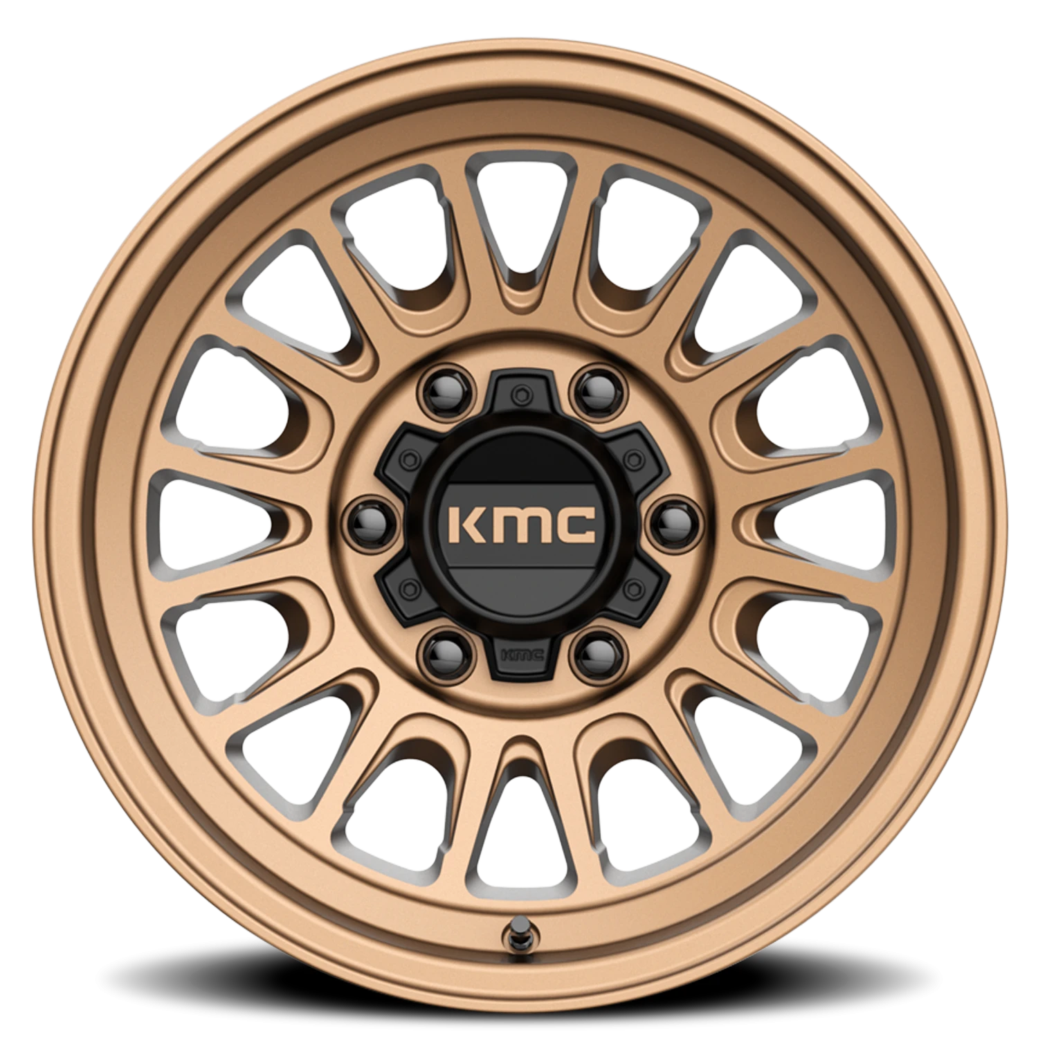 KMC Impact OL 17x8.5" 6x120mm 66.9mm CB 0mm Matte Bronze