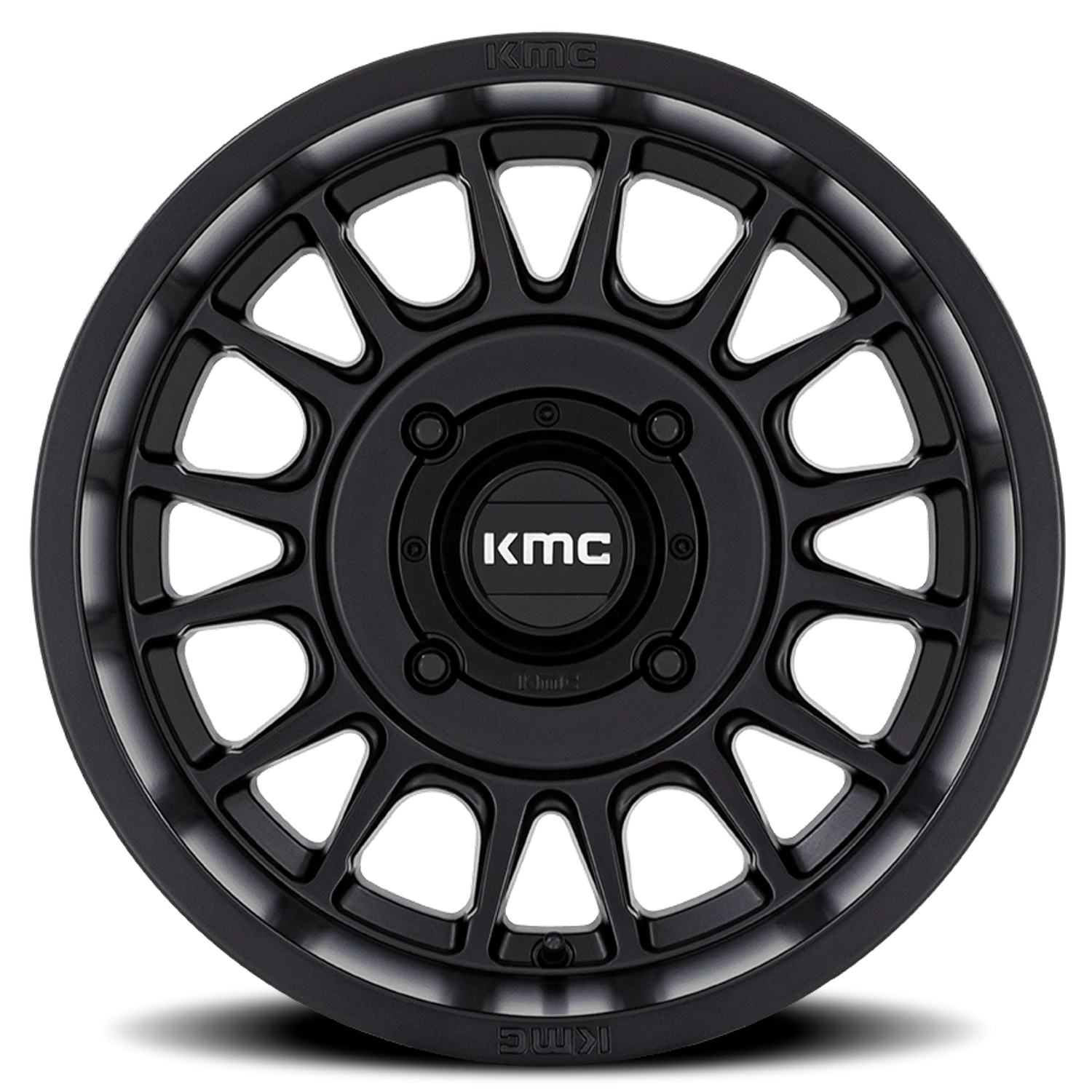 KMC Impact UTV KS138 SB 15x10 +0 4x156mm 115.1mm Satin Black