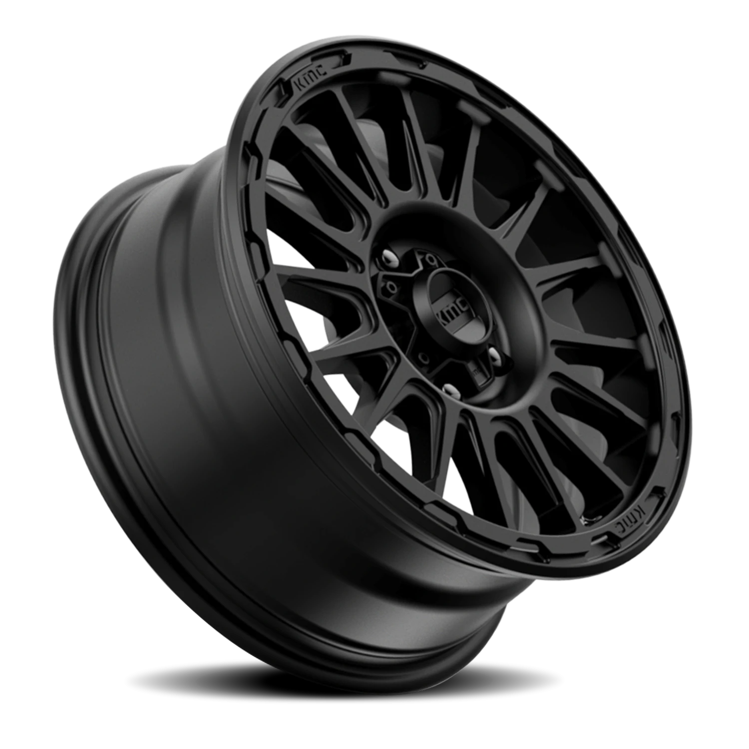 KMC Impact 17x8.5" 6x135mm 87.1mm CB 0mm Satin Black