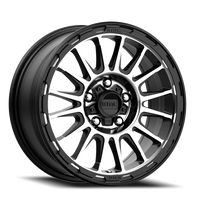 KMC Impact KM542 SMB 16x7 +30 5x114.3mm 72.56mm Satin Black Machined