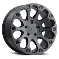 Level 8 Impact 15x8" 5x127mm 71.6mm CB -24mm Matte Black