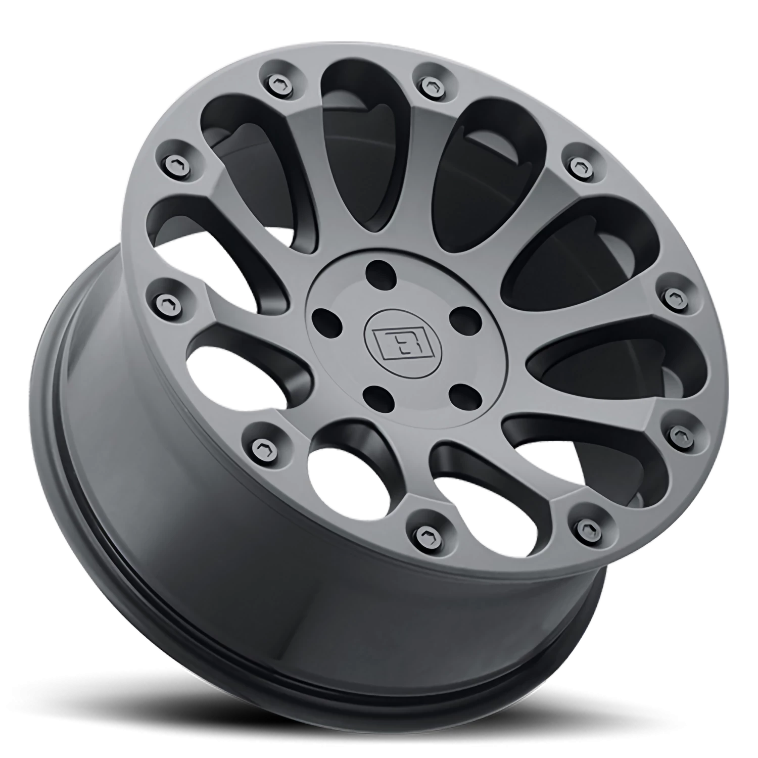 Level 8 Impact 15x8" 5x127mm 71.6mm CB -24mm Matte Black