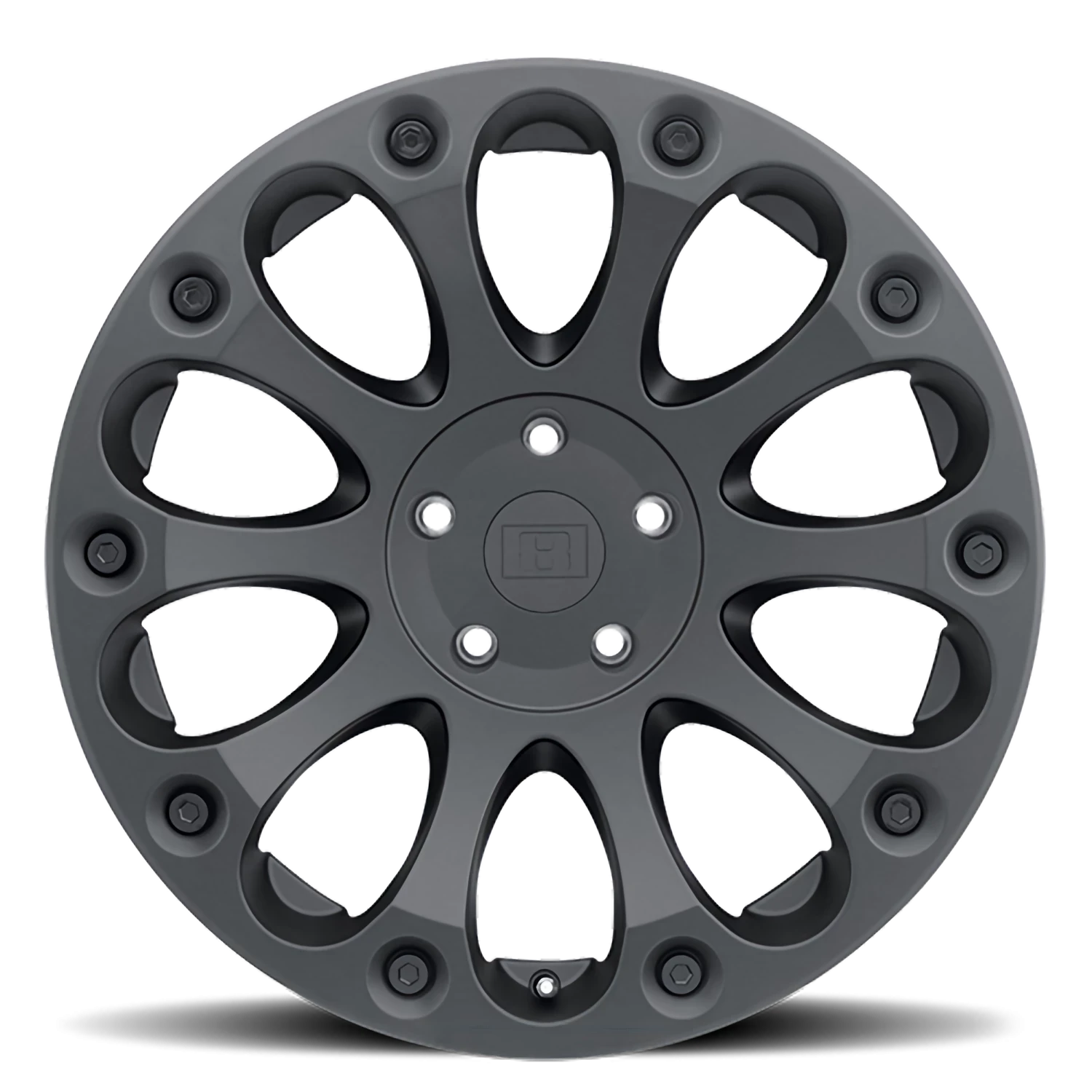 Level 8 Impact 15x8" 5x127mm 71.6mm CB -24mm Matte Black