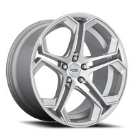 Foose Impala 20x10.5" 5x114.3mm 72.56mm CB +40mm Gloss Silver Machined