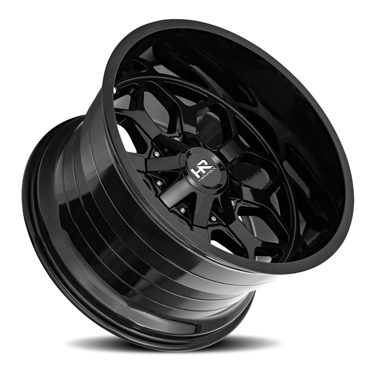 Hardrock Offroad Indestructible H712 20x10" 5x150mm 110.3mm CB -19mm Gloss Black