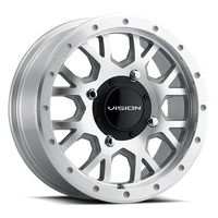 Vision GV8 15x6 +38 4x136mm 110.5mm Machined As-Cast Machined