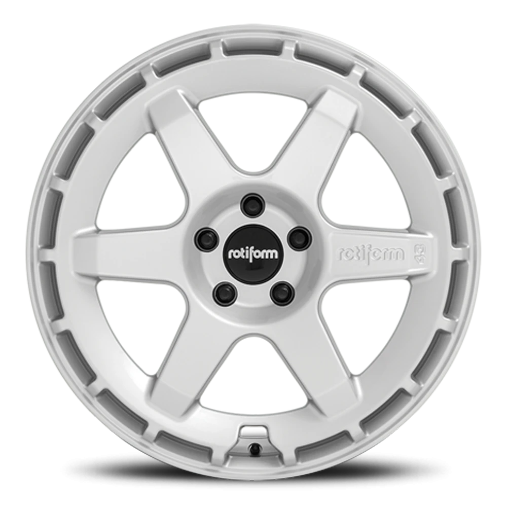 Rotiform KB1 19x8.5" 5x114.3mm 72.7mm CB +40mm Gloss Silver