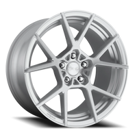 Rotiform KPS 19x8.5" 5x112mm 66.5mm CB +45mm Gloss Silver Brushed