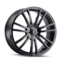 Kraze Spectra 18x8" 5x115mm 74.1mm CB +40mm Gloss Black