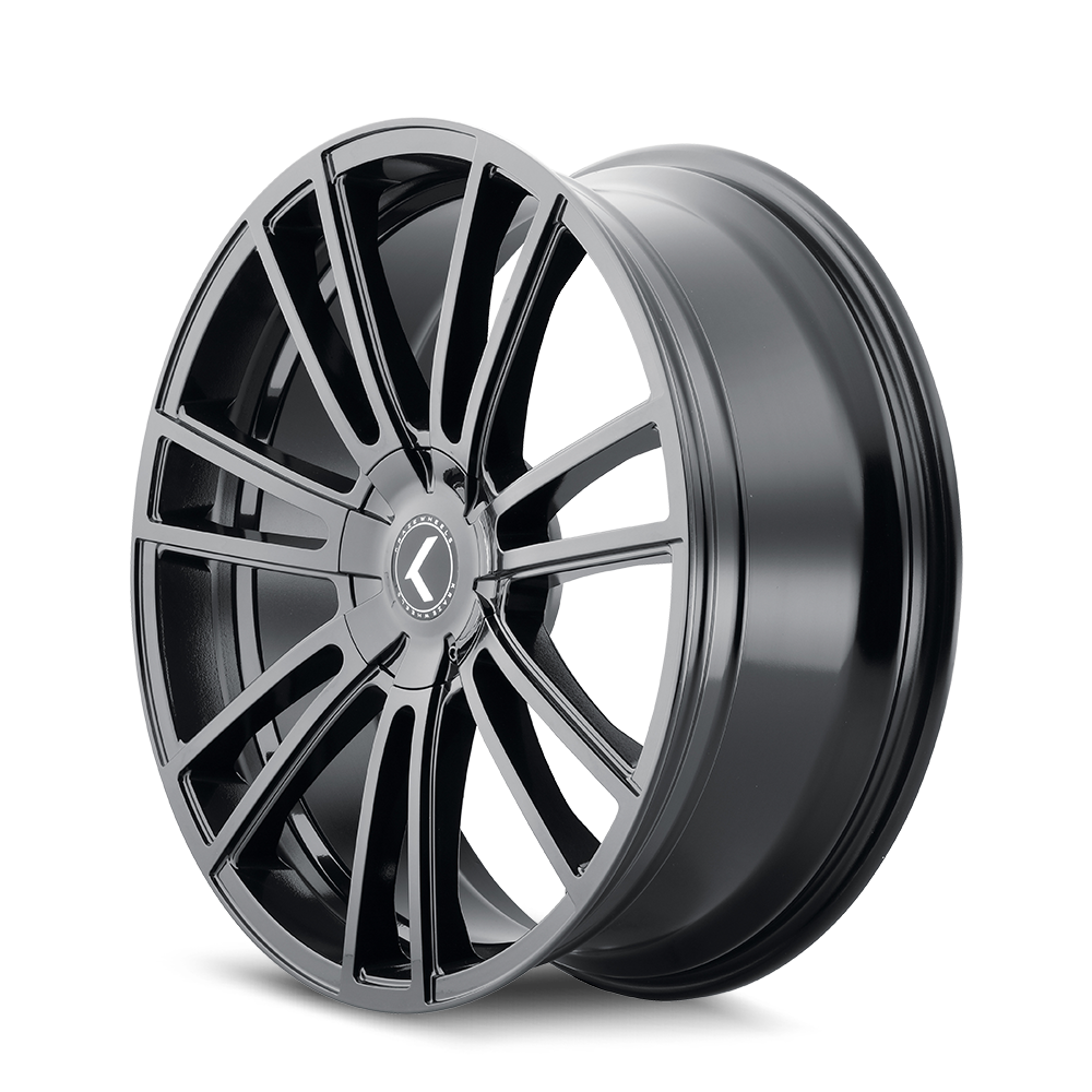 Kraze Spectra 18x8" 5x115mm 74.1mm CB +40mm Gloss Black