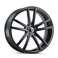 Kraze Lusso KR190 Gloss Black 17x8 5x114.3 38mm 72.62mm
