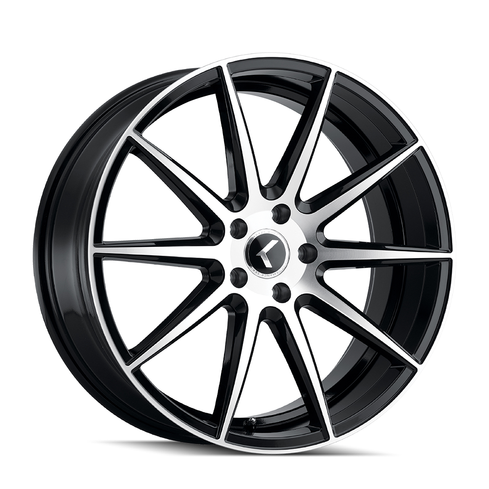 Kraze Cosmos 18x8" 5x120mm 74.1mm CB +40mm Black Machined