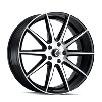 Kraze Cosmos 18x8" 5x120mm 74.1mm CB +40mm Black Machined