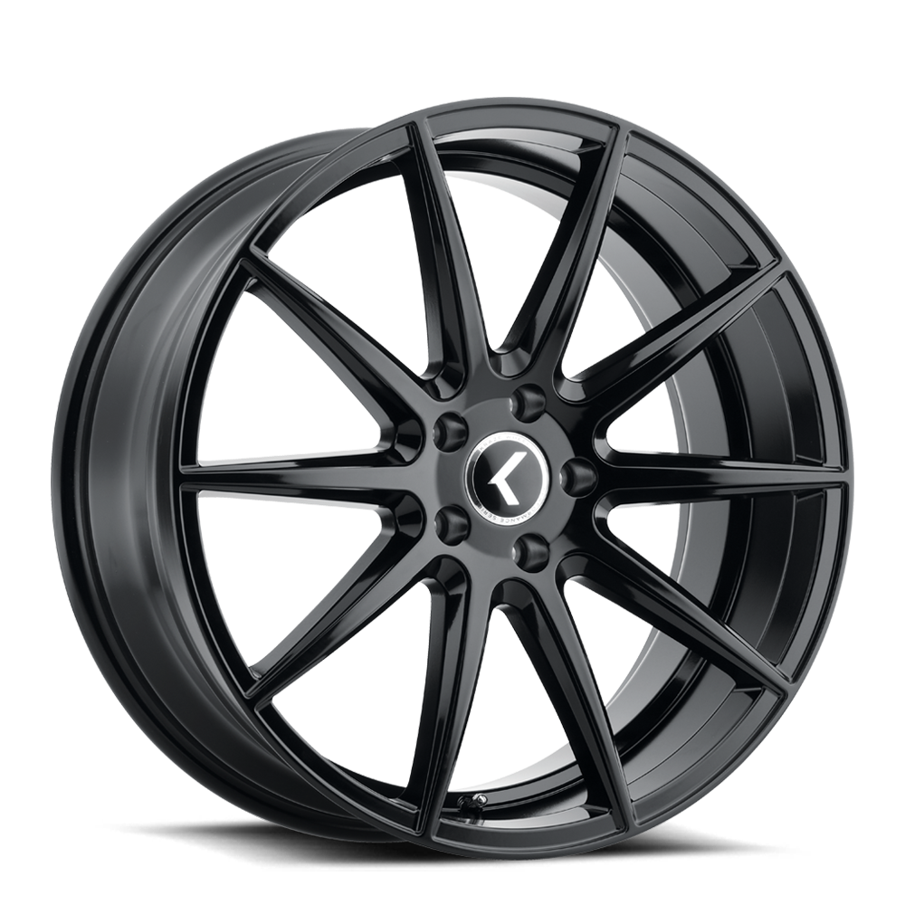 Kraze Cosmos 18x8" 5x112mm 66.56mm CB +40mm Gloss Black